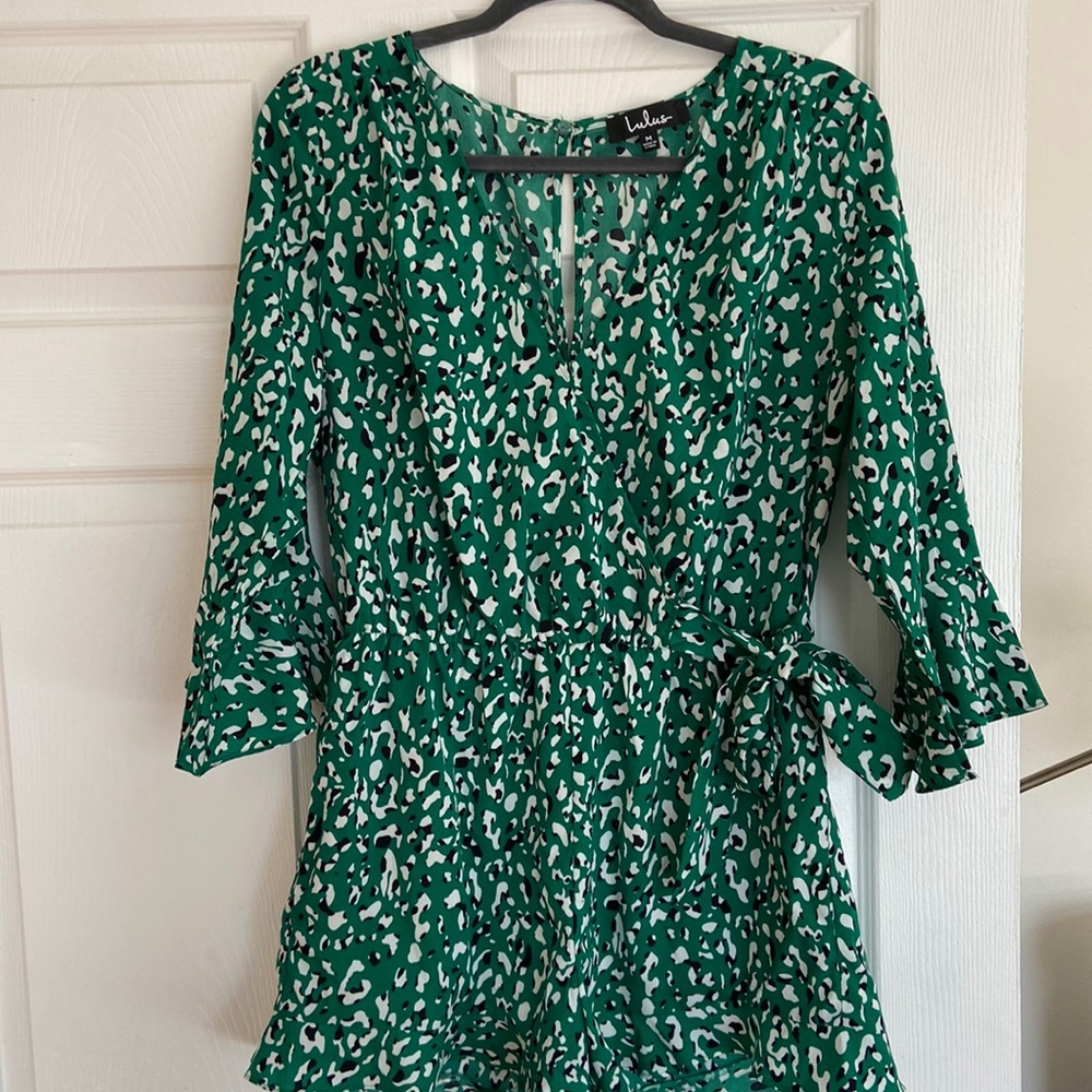 EUC Lulu’s Green Romper